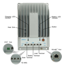 Load image into Gallery viewer, Temank EPever MPPT Solar Charge Controller Tracer 1215B 10A 12V 24V DC