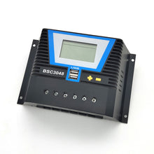 Load image into Gallery viewer, Temank Intelligent PWM 30A 12V 24V 36V 48V Solar Panel Charge Controller With LCD Display