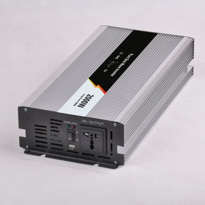 Temank Power Inverter 2000W 24V 220V 50HZ For Fridge Freezer Coffemaker