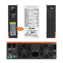 Load image into Gallery viewer, Temank Solar Inverter Charger 3KW 120V AC MPPT 60A Solar Charge Controller PV 100V lifepo4 Battery And Lead Acid Battery