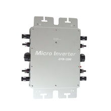 Load image into Gallery viewer, Temank IP65 60A 1200W Smart Grid Inverter GTB-1200 With WiFi