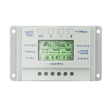 Load image into Gallery viewer, Temank PWM MPPT Solar Charge Controller T20 20A AWG8