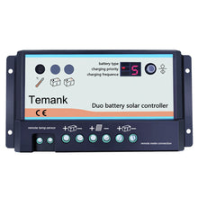 Load image into Gallery viewer, EPEVER Dual Battery Solar Charge Controller 20A