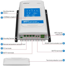 Load image into Gallery viewer, Temank EPever MPPT Dual Battery Solar Controller Regulator DR1206N 10A 12V 24V DC Auto