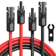 Load image into Gallery viewer, Temank 10AWG Solar Extension Cable