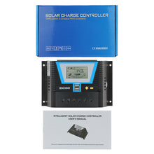 Load image into Gallery viewer, Temank Intelligent PWM 60A 12V 24V 36V 48V Solar Panel Charge Controller With LCD Display
