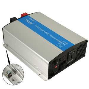 Temank EPever Power Inverters IP1500-22 With Pure Sine Wave Convert DC To AC