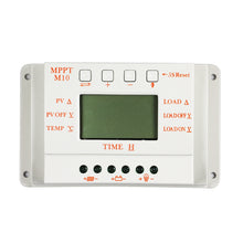Load image into Gallery viewer, Temank PWM MPPT Solar Charge Controller M10 12A AWG10 Built-in LCD disply