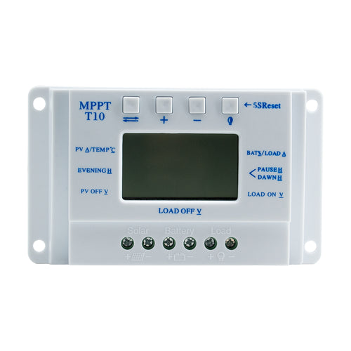 Temank PWM MPPT Solar Charge Controller T10 12V AWG10