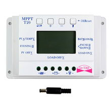 Load image into Gallery viewer, Temank PWM MPPT Solar Charge Controller T20 20A AWG8