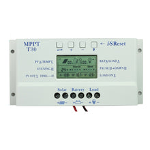 Load image into Gallery viewer, Temank PWM MPPT Solar Charge Controller T30 30A AWG 7