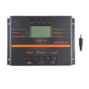 Temank PWM 60A 12V 24V Solar Charge Controller Solar60 For PV System