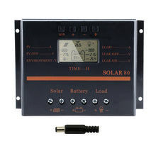 Load image into Gallery viewer, Temank PWM 80A 12V 24V Solar Charge Controller S80 For PV System
