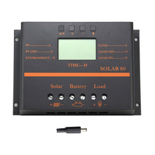 Load image into Gallery viewer, Temank PWM 80A 12V 24V Solar Charge Controller S80 For PV System